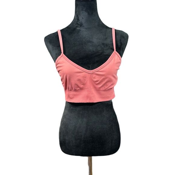 Lululemon Women's Ebb and Flow Convertible Sports Bra in Rustic Coral C/D Cup - Picture 5 of 9